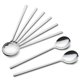 thumbnail image 1 of Cucharas de mesa IQCWOOD 8 piezas Acero inoxidable 21 cm, 1 of 3
