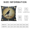 thumbnail image 5 of Primitives Simple Blessings Embroidered Throw Pillow with Crow Star Farmhouse Accent, 5 of 5