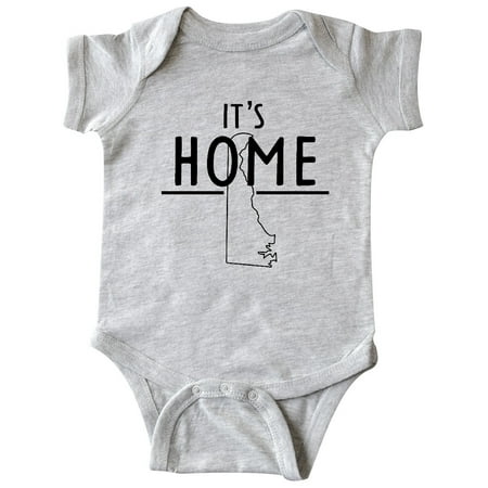 

Inktastic It s Home- State of Delaware Outline Gift Baby Boy or Baby Girl Bodysuit