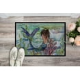 thumbnail image 2 of Carolines Treasures 8973MAT Brunette Mermaid Coral Fantasy Indoor or Outdoor Mat- 18 x 27 in., 2 of 2