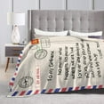 thumbnail image 6 of Gift to My Girlfriend Throw Blankets Anniversary Birthday Gift for Women Men, Husband Romantic Fleece Blanket for Bed Couch, Super Soft Flannel Throw Blankets for Christmas Valentines Mothers Day, 6 of 6