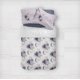 thumbnail image 2 of Juego de cama infantil personalizado Floral Moon (edredón o funda nórdica), 2 of 5