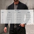 thumbnail image 2 of Rrxhxhs Mens Cardigan Solid Color Open Front Long Sleeve Warm Casual Knitted Sweater Cover Up with Pockets, 2 of 8