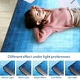 thumbnail image 7 of Haperlare Rug Modern Bordered Area Rug for Living Room Dining Room Rug Bedroom Carpet Indoor Non Skid Rubber Backed Rugs,, 9' x 12' Blue, 7 of 7