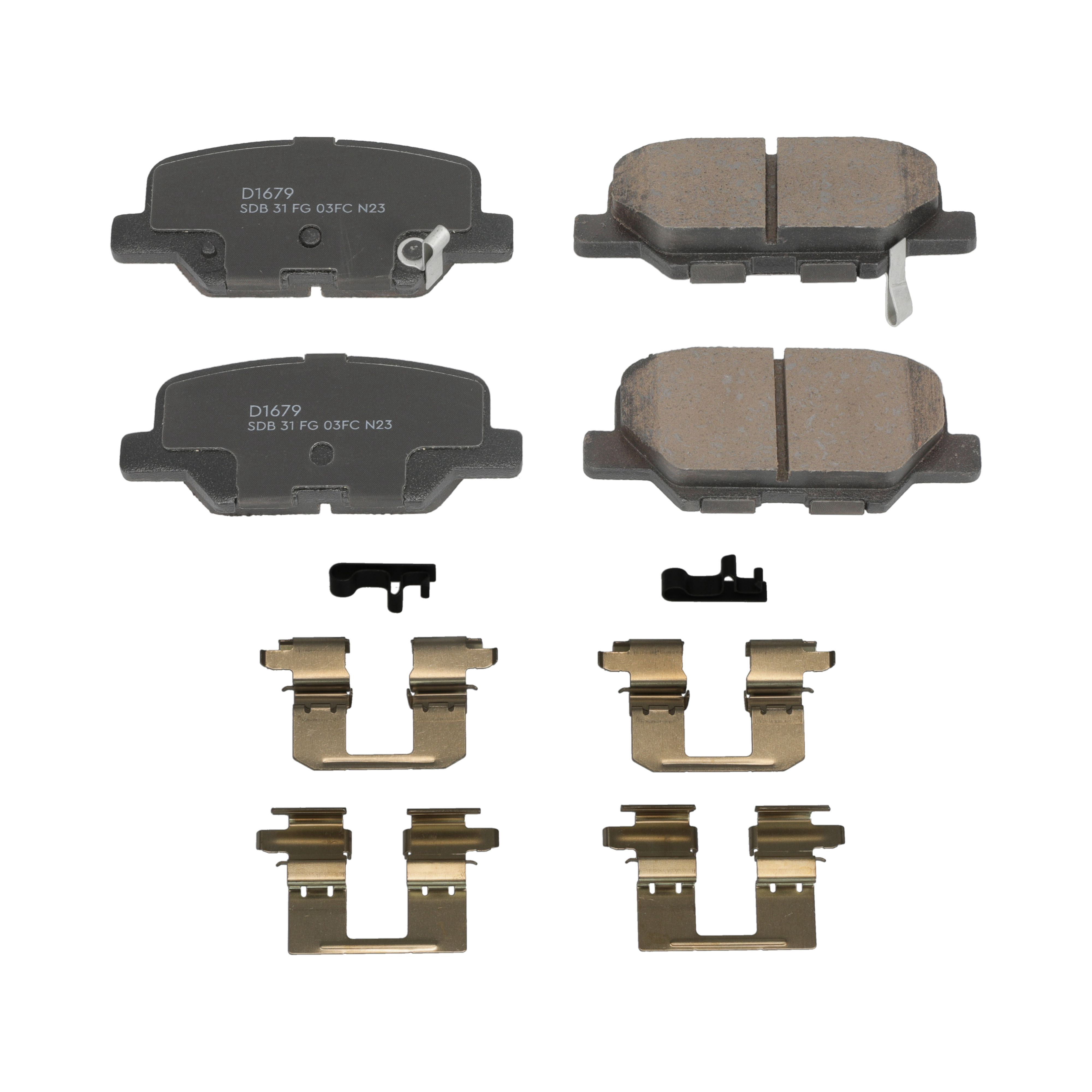 Winstop Brake Pad Set, Rear WS.1679.0.C, Mitsubishi Outlander 2020-2013