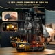 thumbnail image 3 of Juguete de construcción JM Bricklayer Pirate Ship con luces 1713 piezas 14+, 3 of 7