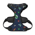 thumbnail image 5 of Gaeub Dinosaur Astronaut Space Surfing Gaeub Dinosaur Astronaut Space Surfing No Pull Dog Harness, Secure and Adjustable Pet Vest for Outdoor Activities - X-Large, 5 of 8