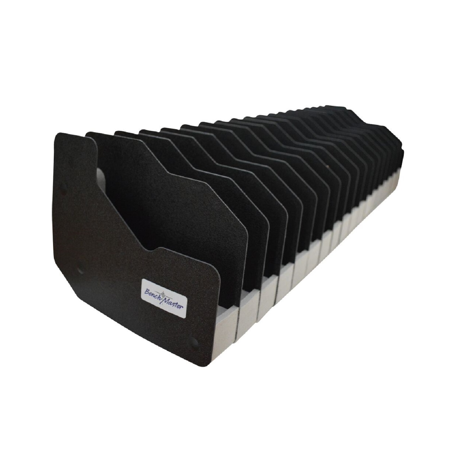 BenchMaster Weapon Rack Eighteen (18) Gun Pistol Rack Gun Safe