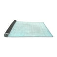 thumbnail image 2 of Ahgly Company Indoor Rectangle Solid Light Blue Modern Area Rugs, 3' x 5', 2 of 4