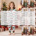 thumbnail image 4 of sdbrld Kids Christmas Pajamas for Girls 2Pcs Long Sleeve Shirt and Pants Set Children Holiday Loungewear Sizes 7-8 Years, 4 of 9