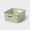 Green, variant on 1-Pack Small Decorative Y-Weave Storage Basket, Versatile Organizer for Home & Shelf Storage