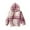 Pink, variant on EnJoCho Toddler Kids Outfit Toddler Boys Girls Long Sleeve Plaid Prints Hooded Pullover T Shirt Sweatshirt Tops with Pocket Kids Trendy Fall Winter Wear