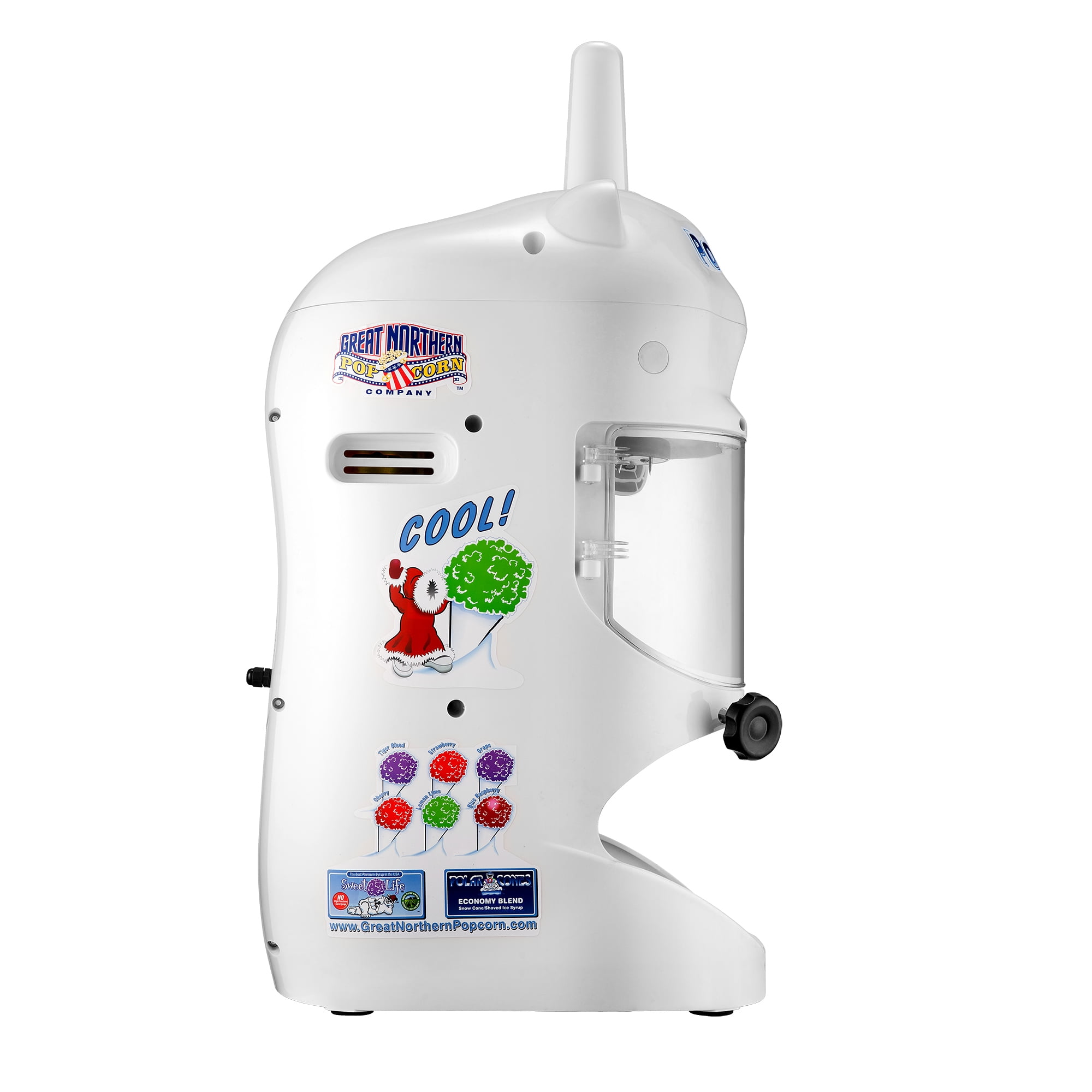 Great Northern Popcorn 3.5 Lbs Per Minute Snow Cone Machine - 250w