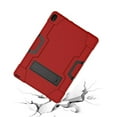 thumbnail image 6 of Goldcherry Lenovo Tab E10 10.1 Inch Case, Hybrid Heavy Duty Defender Shockproof Protective with Built-in Kickstand for Lenovo Tab E10 (TB-X104F) 10.1 Inch 2018(Red+Black), 6 of 6