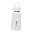 thumbnail image 1 of Botella de agua aislada, taza de viaje, gran capacidad, reutilizable, 380 ml, acero inoxidable Blanco, 1 of 7