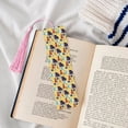thumbnail image 4 of Kdxio Musical Instruments Print Metal Tassel Bookmarks,Perfect Gift for Art Lovers and Bookworms Metal Bookmarks for Women, 4 of 8
