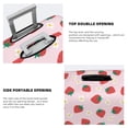 thumbnail image 5 of Xecao Strawberry Floral print Elastic Luggage Cover, with double-sided print , is perfect for travel, business, and daily use (NOT included luggage!), 5 of 9