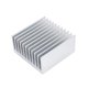 thumbnail image 3 of Aluminum Heatsink 11 Teeth 40mm x 40mm x 20mm White, 3 of 4