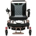 thumbnail image 4 of Bangeran Mammoth EX Motorized Light Electric Wheelchair (500lb Capacity), Wide 22" Seating Area, User-Friendly Transport Chair - Bronze Green, 4 of 12