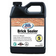 Rain Guard Water Sealers SP-3003 Brick Sealer Super Concentrate - Water Repellent for Interior or Exterior Brick - Covers up to 750 Sq. Ft, 32 oz Makes 5 Gallons, Invisible Clear