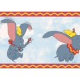 thumbnail image 1 of Dumbo l'Éléphant Disney Bande Dessinée Frontière - Blanc, Bleu, Rouge - Chambre de Bébé pour Enfants, Rouleau 15' x 7'', 1 of 3