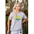 thumbnail image 3 of Oregon OR Distressed Student Men's Graphic T Shirt Tees Brisco Brands M, 3 of 4
