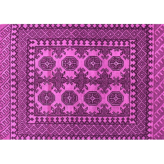 Ahgly Company Indoor Rectangle Southwestern Pink Country Area Rugs, 4' x 6'