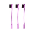 thumbnail image 1 of Pinceles de maquillaje, kit de maquillaje, peine modificador de vello de cejas rotas, herramienta para recortar cejas, cepillo de cejas de dos cabezales (3 piezas), 1 of 3