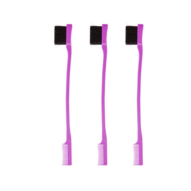 Xihbxyly Peine para Cejas, Juego de Cepillos de Doble Cabezal, Herramienta de Aspecto Natural, Cerdas de Nailon Cómodas, Fácil de Moldear, Rutina de Belleza Diaria, 8 Opciones de Color Incluidas