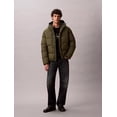 thumbnail image 1 of Chamarra Hooded Puffer Jacket Calvin Klein Verde Para Hombre Termica Gorro, 1 of 5