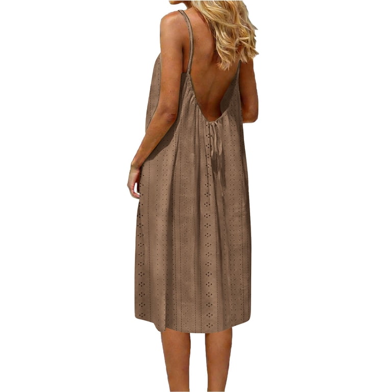 cutout back midi dress Pink Floral Cutout Tie Back Midi Dress