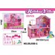 thumbnail image 1 of Productos transfronterizos Girls Pink House DIY villa paradise montaje, 1 of 5