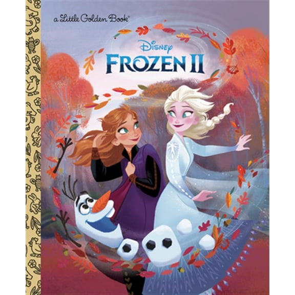 Pre-Owned Frozen 2 Little Golden Book Disney Frozen Hardcover