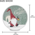 thumbnail image 4 of SKYSONIC Christmas Round Tablecloth,Washable Oil Proof Table Cover for Kitchen Holiday Party Wedding Picnic Decoration, 4 of 7
