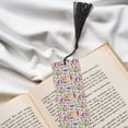 thumbnail image 6 of Kdxio Dog Doing Yoga Print Metal Tassel Bookmarks,Perfect Gift for Art Lovers and Bookworms Metal Bookmarks for Women, 6 of 8