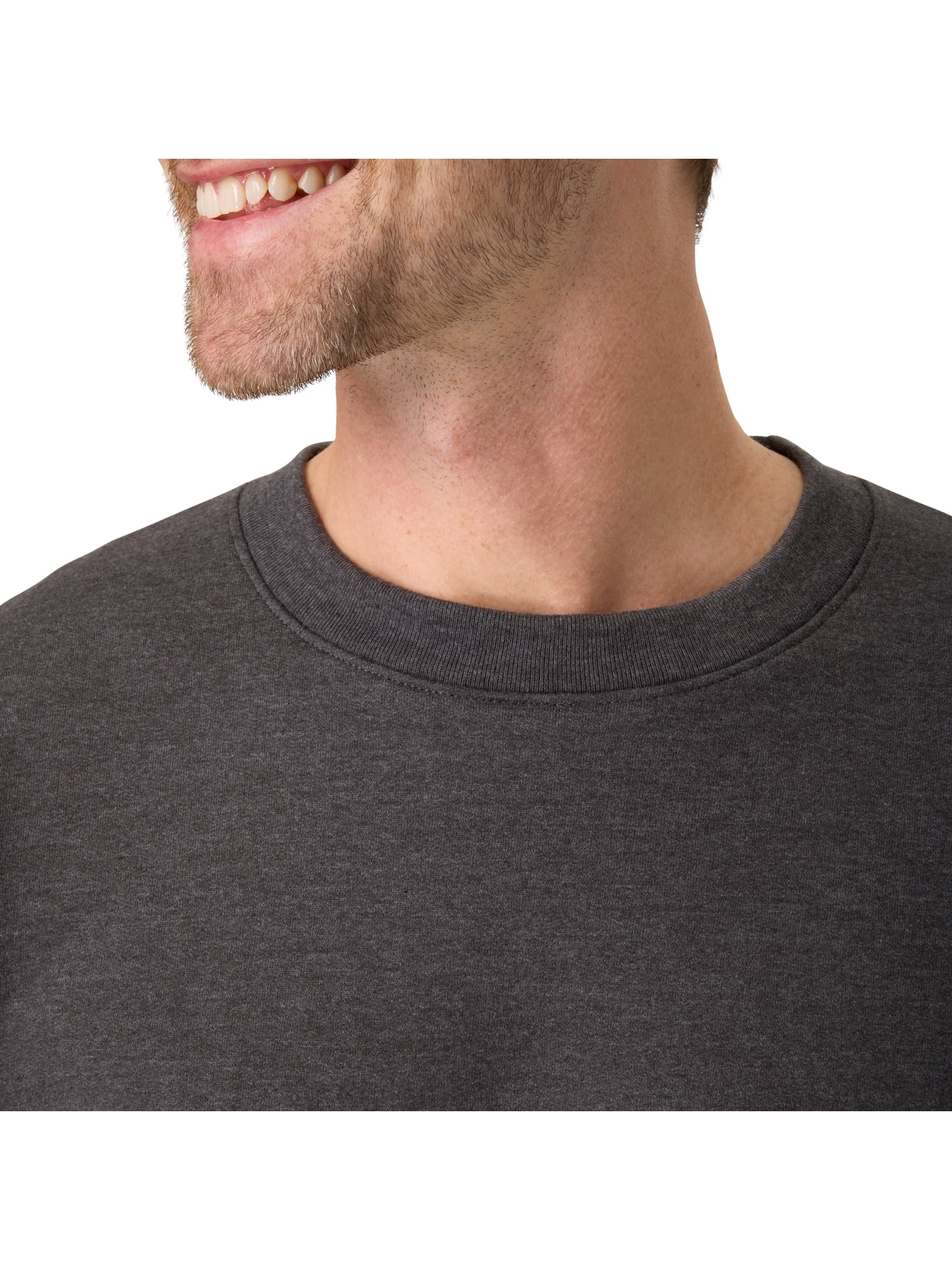 Hanes Men's & Big Men's Essentials Fleece Crewneck Sweatshirt, Sizes S-5XL