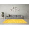 thumbnail image 3 of Ahgly Company Indoor Rectangle Southwestern Yellow Country Area Rugs, 2' x 4', 3 of 4