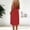 Red, variant on Women's Summer Sleeveless Backless Casual Dress