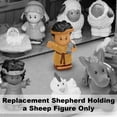 thumbnail image 5 of Replacement Part for Fisher-Price Little People Nativity Set - N4630 ~ Replacement Shepherd Holding a Sheep ~ Works with Many Sets, 5 of 5
