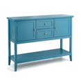 thumbnail image 2 of Spaco Wooden Sideboard Buffet Console Table with Drawers and Storage-Blue, Entryway Table Hallway Table, Storage-Friendly Hallway Table for Foyer & Entry Spaces, 2 of 7