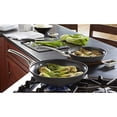 thumbnail image 2 of Calphalon Contemporary Hard-Anodized Aluminum Nonstick Cookware, Omelette Fry Pan, 10-inch and 12-inch Set, Black, 2 of 2