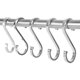 thumbnail image 4 of Estante colgante portátil plegable de acero inoxidable para camping, ideal para colgar ollas y ropa., 4 of 7