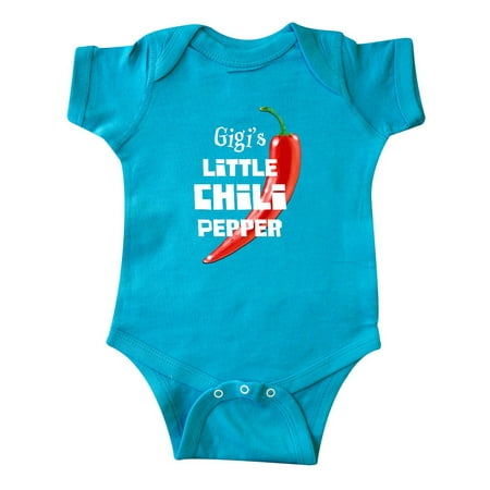 

Inktastic Gigi s Little Chili Pepper Gift Baby Boy or Baby Girl Bodysuit