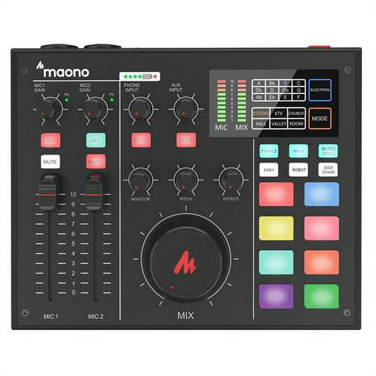 MAONOCASTER AU-AM100 All-In-One Audio Interface Podcast Production