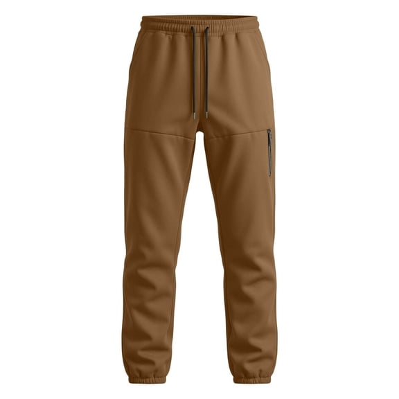 ZXLBBD Boys Casual Jogger Pants with Zipper Ankle Solid Color Sports Sweatpants for Kids Child Playwear Durable Loose Dailywear