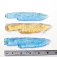 thumbnail image 4 of 3 Glass Ornamental Knife Blades  Mountain Man Knife #9142, 4 of 4