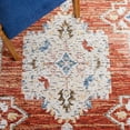 thumbnail image 6 of SAFAVIEH Sierra Priscilla Medallion Runner Rug, Ivory/Rust, 2'3" x 9', 6 of 8