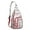 Red-4, variant on Highland Cow Print Canvas Sling Bag - Rustic Farmhouse Crossbody Backpack for Men & Women, Cute Cow Lovers Shoulder Daypack (Black & White Cow Pattern, Funny Farm Design, Unisex Casual Rucksack)