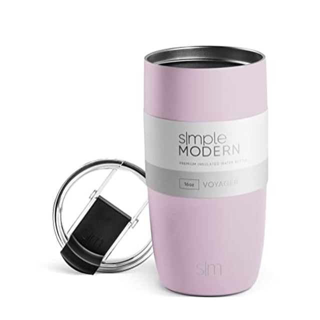 Vaso de taza de cafe de viaje moderno y simple con tapa tran Simple Modern Simple Modern