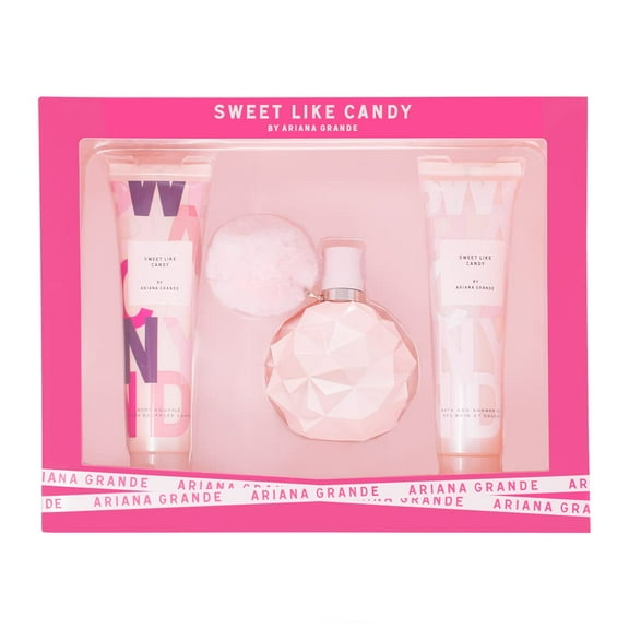 Sweet Like Candy 3.4 Eau De Parfum Spray by Ariana Grande Gift Set for Women